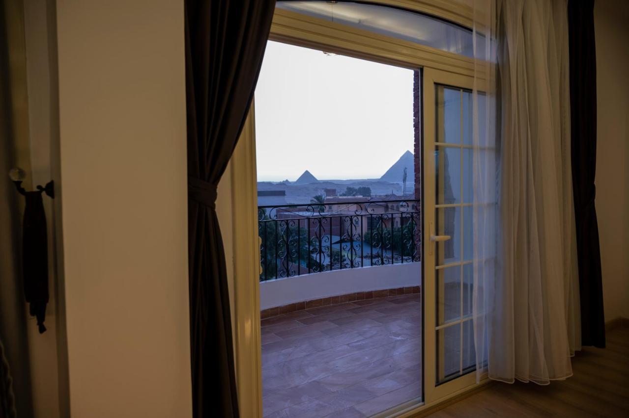 Palm Pyramids View Inn Kafret el-Gabal エクステリア 写真