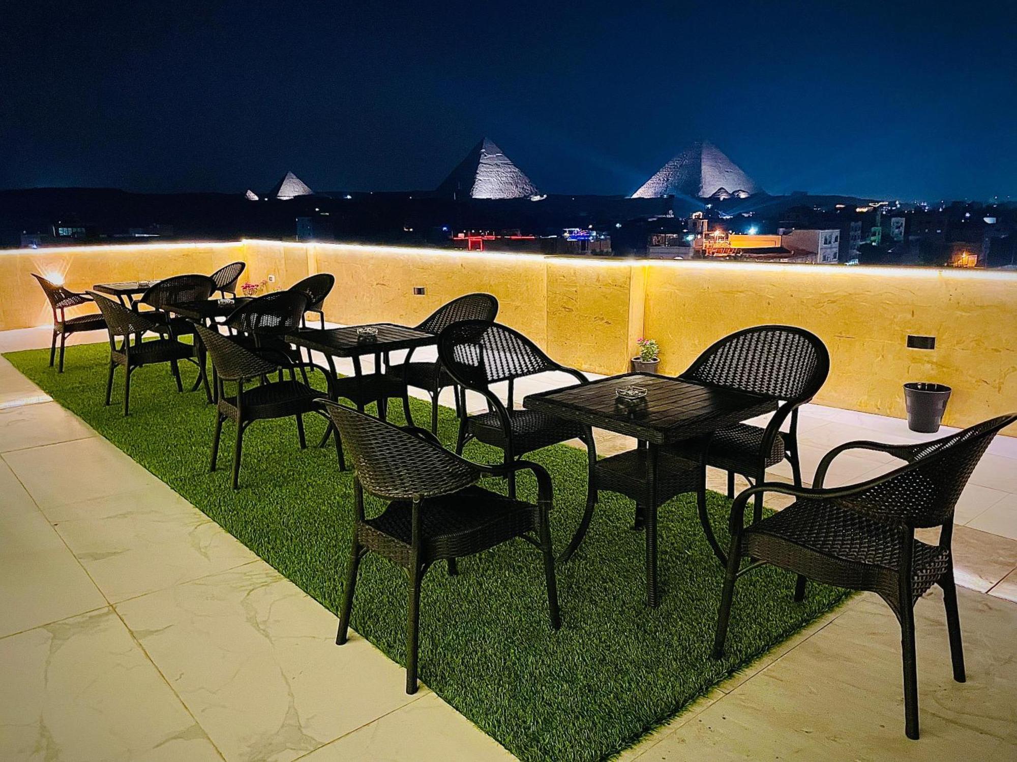 Palm Pyramids View Inn Kafret el-Gabal エクステリア 写真
