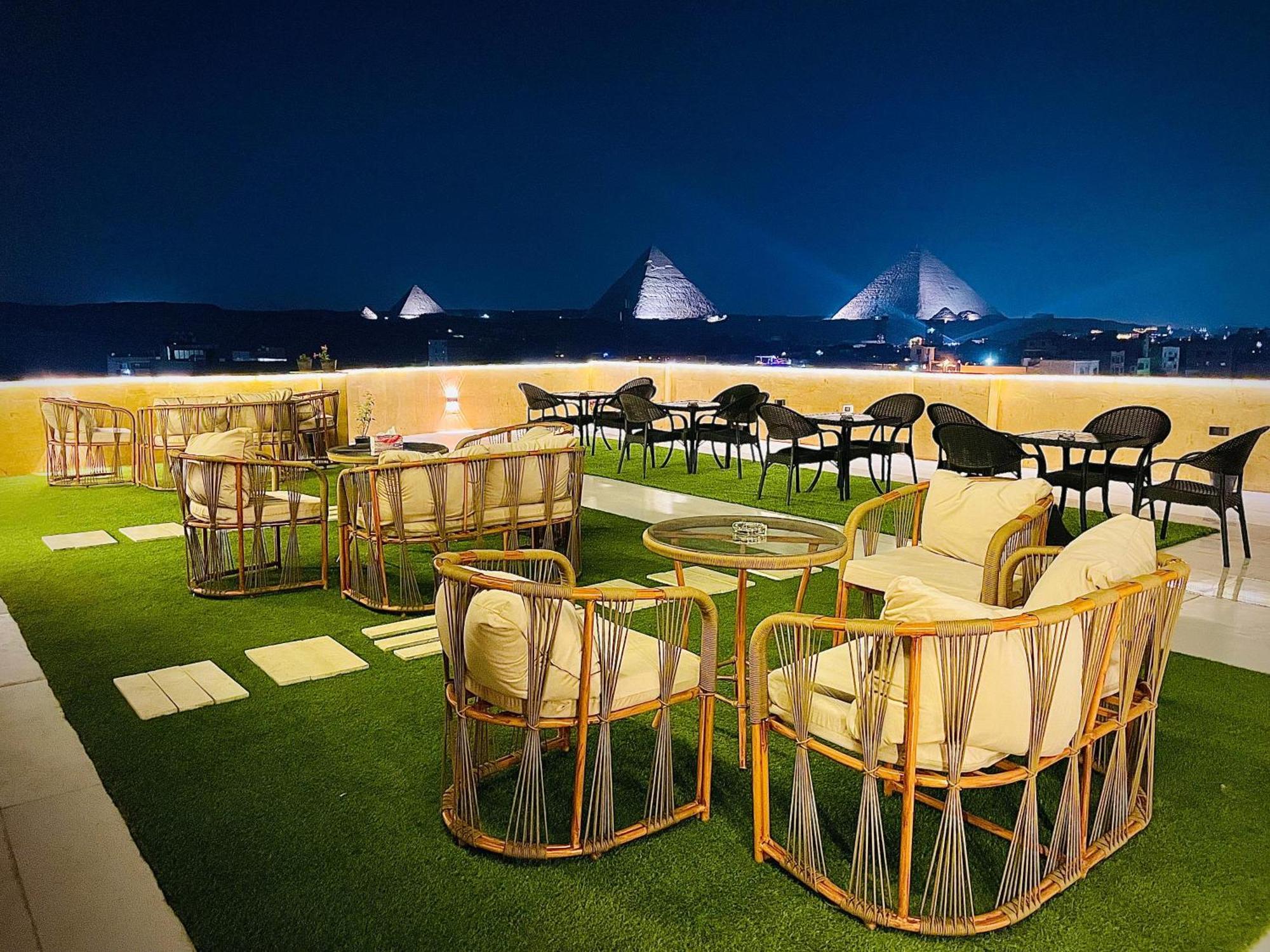 Palm Pyramids View Inn Kafret el-Gabal エクステリア 写真